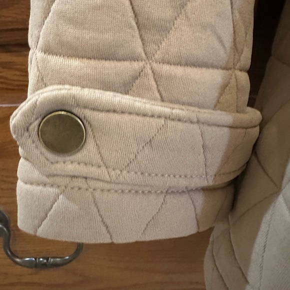 Kori Quilted Beige Coat nwot - Picture 4 of 10